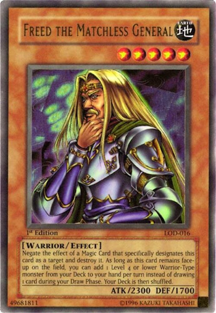 Freed the Matchless General (LOD-016) - Ultra Rare