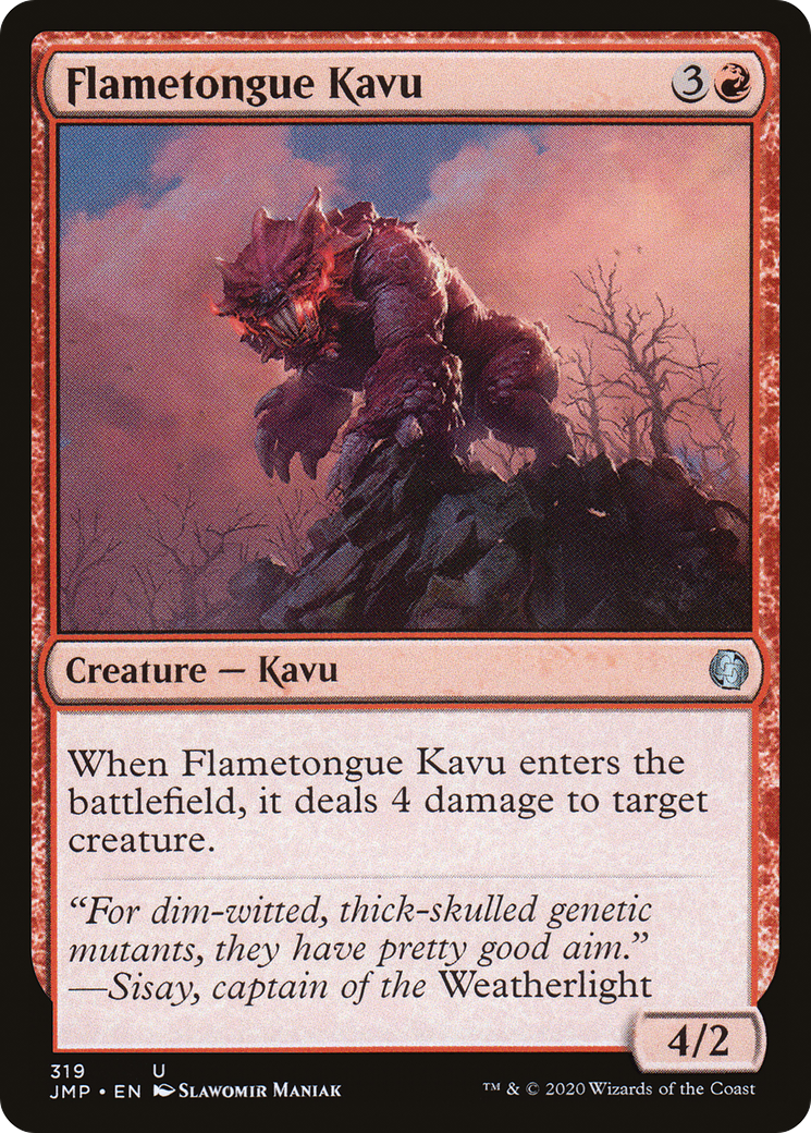 Kavu Langue de Flamme [Jumpstart] 