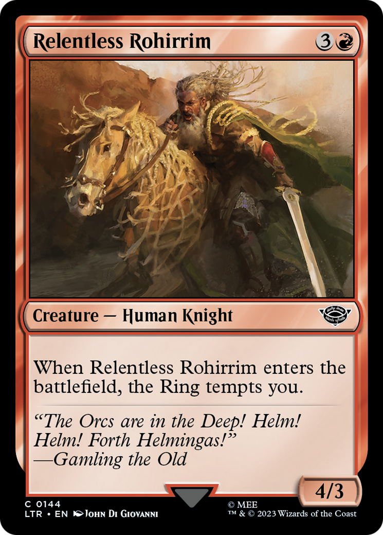Rohirrim implacables [Le Seigneur des Anneaux : Contes de la Terre du Milieu] 