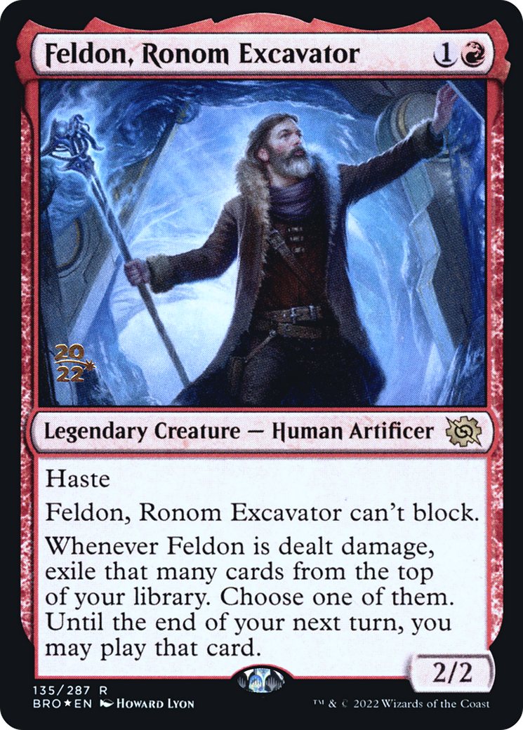 Feldon, Ronom Excavator [Promotions avant-première de The Brothers' War] 