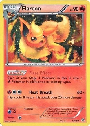 Flareon (Cosmos Holo) 013/98  - Holofoil - Promo