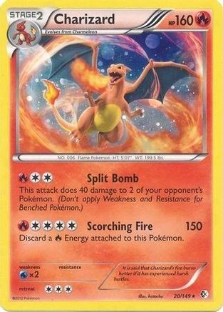 Charizard - 20/149 (Cosmos Holo)/149  - Holofoil - Promo