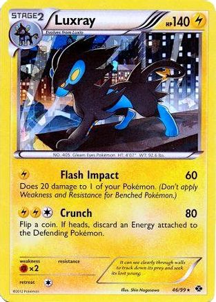 Luxray - 46/99 (Cracked Ice Holo)/99  - Holofoil - Promo