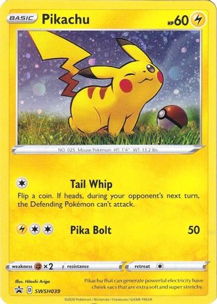 Pikachu SWSH039  - Holofoil - Promo