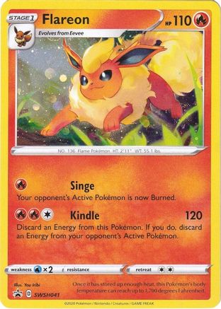 Flareon SWSH041  - Holofoil - Promo