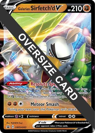 Galarian Sirfetch'd V - SWSH043  - Holofoil - Promo