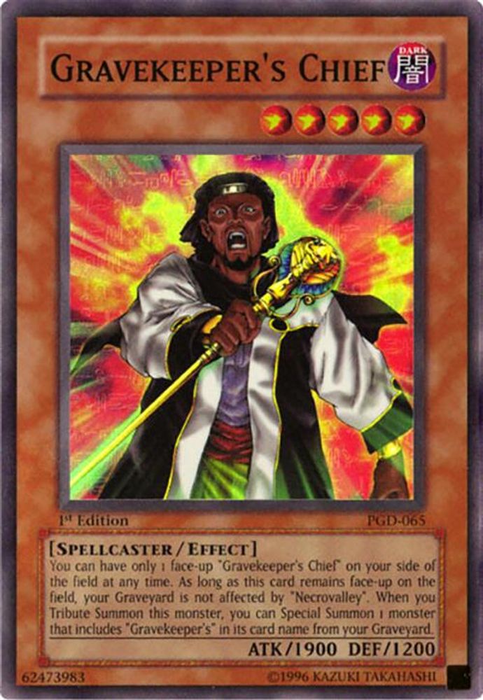 Gravekeeper's Chief (PGD-065) - Super Rare