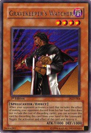 Gravekeeper's Watcher (PGD-064) - Rare