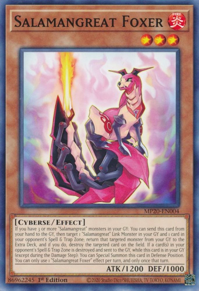 Salamangreat Foxer (MP20-EN004) - Common