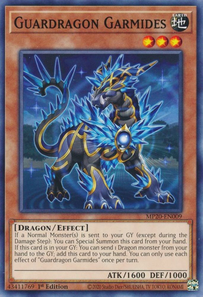 Garmides Gardragon [MP20-EN009] Commun 