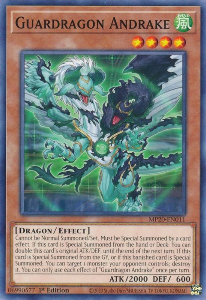 Guardragon Andrake (MP20-EN011) - Common