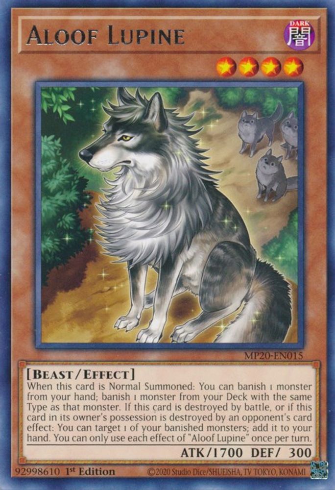 Aloof Lupine (MP20-EN015) - Rare