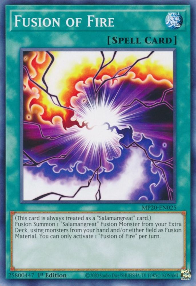 Fusion du feu [MP20-EN025] Commun 