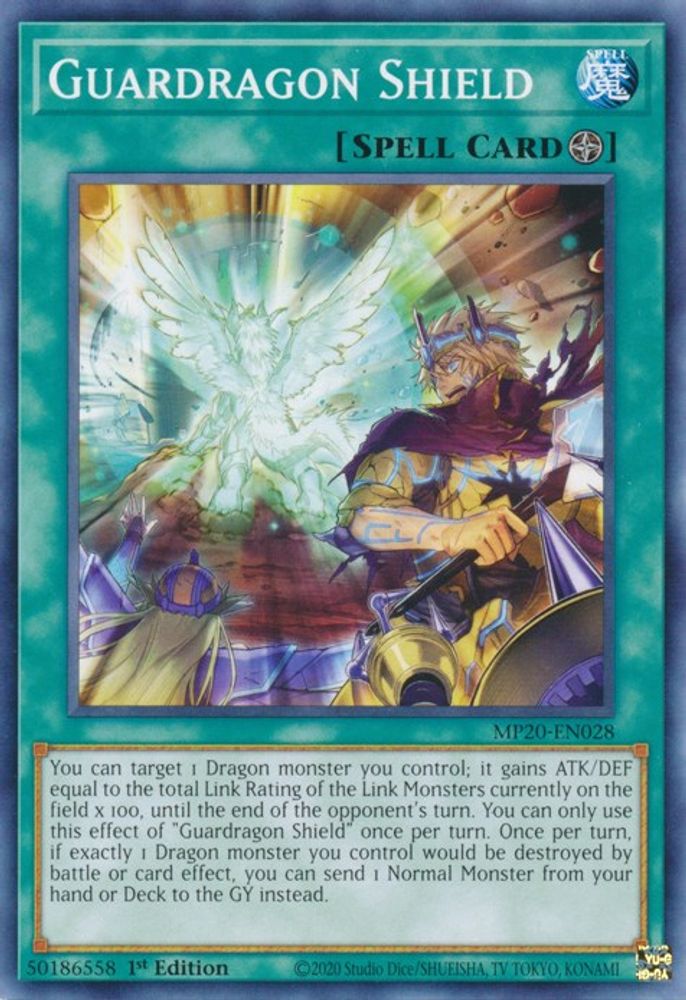 Guardragon Shield (MP20-EN028) - Common