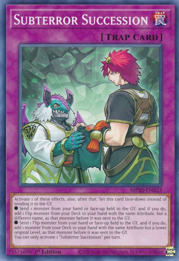 Subterror Succession (MP20-EN033) - Common