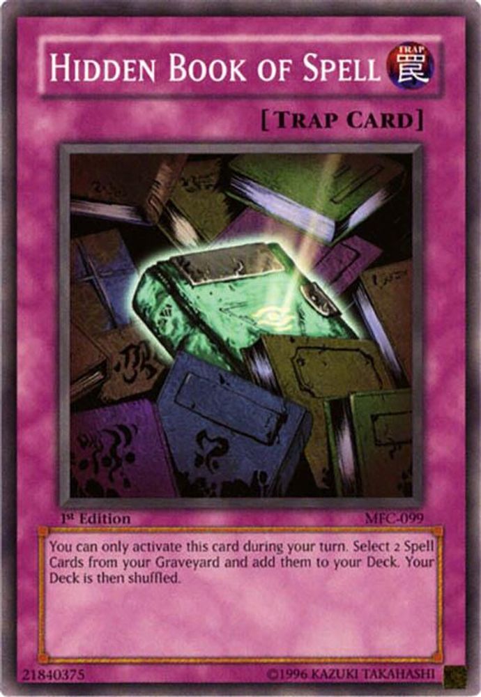 Hidden Book of Spell (MFC-099) - Common