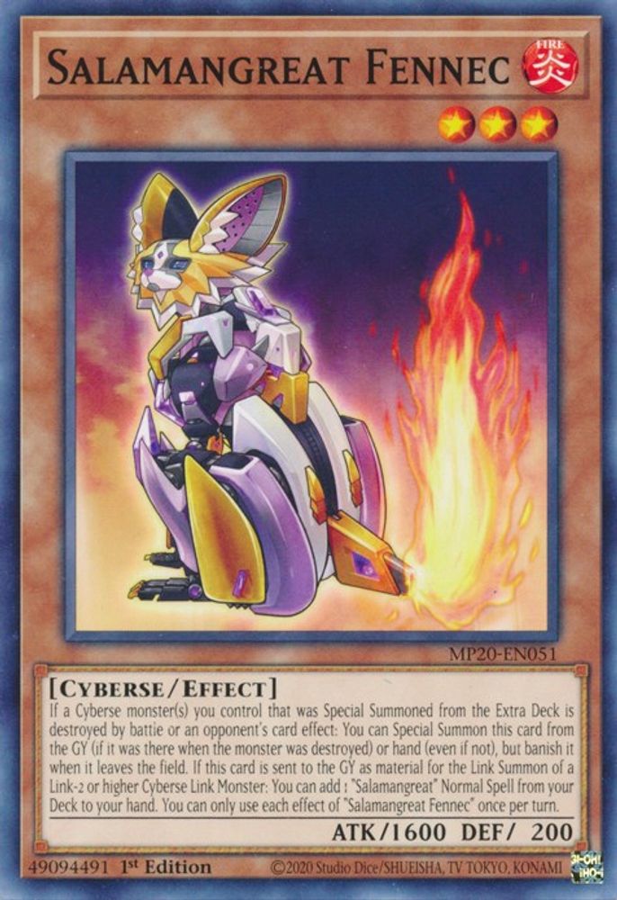 Salamangrande Fennec [MP20-EN051] Commun 