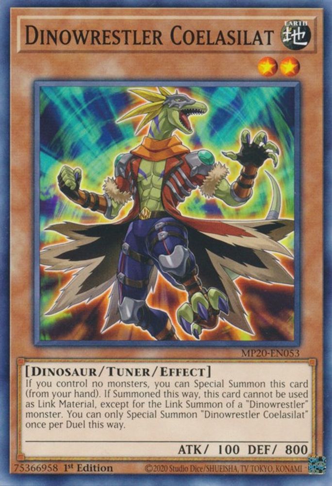 Dinowrestler Coelasilat [MP20-EN053] Commun 