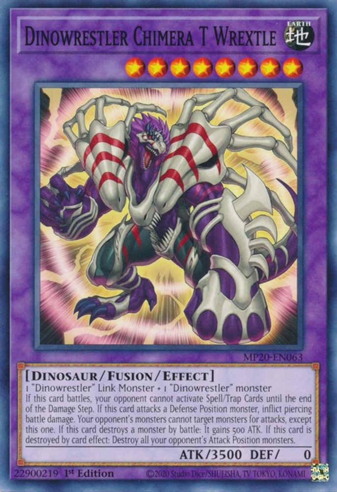 Dinowrestler Chimera T Wrextle (MP20-EN063) - Common