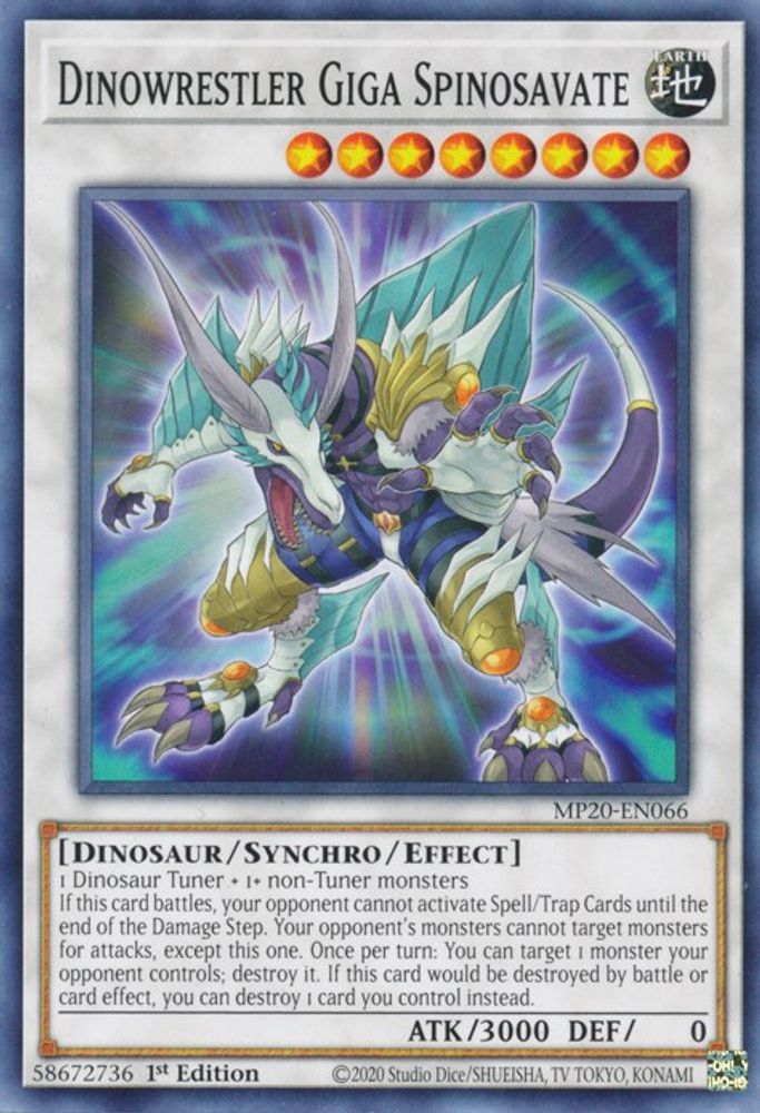 Dinowrestler Giga Spinosavate (MP20-EN066) - Common