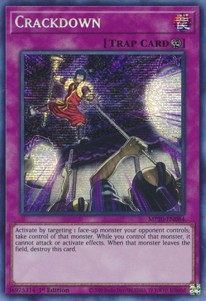 Répression [MP20-EN084] Secret prismatique Rare 