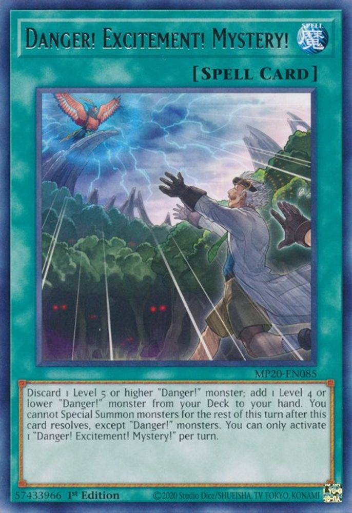 Danger! Excitation! Mystère! [MP20-EN085] Rare 