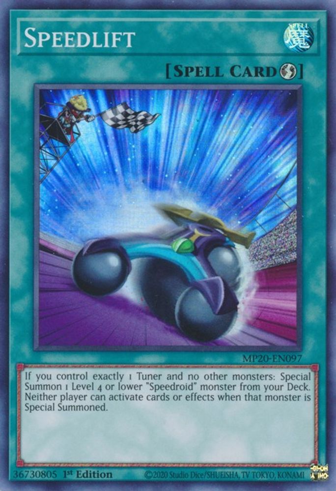 Speedlift (MP20-EN097) - Super Rare