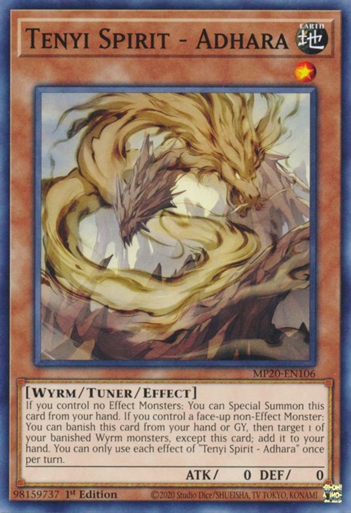 Tenyi Spirit - Adhara (MP20-EN106) - Common
