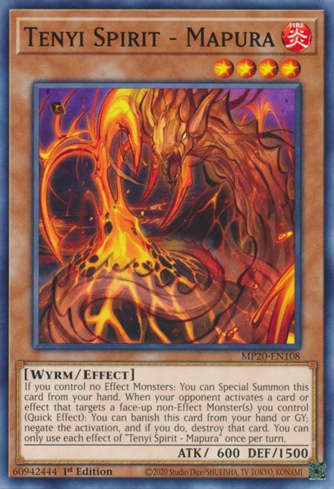 Tenyi Spirit - Mapura (MP20-EN108) - Common