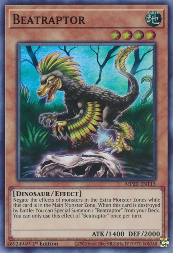 Beatraptor (MP20-EN115) - Super Rare
