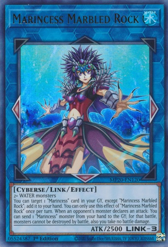 Marincess Marbled Rock (MP20-EN120) - Ultra Rare
