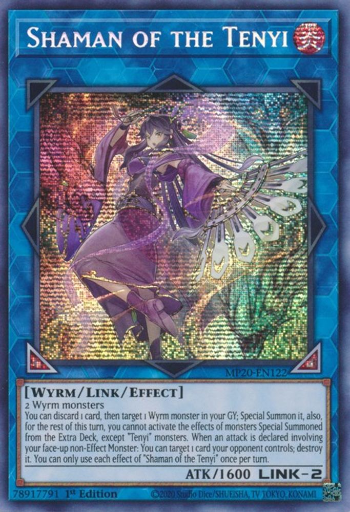 Shaman of the Tenyi (MP20-EN122) - Prismatic Secret Rare