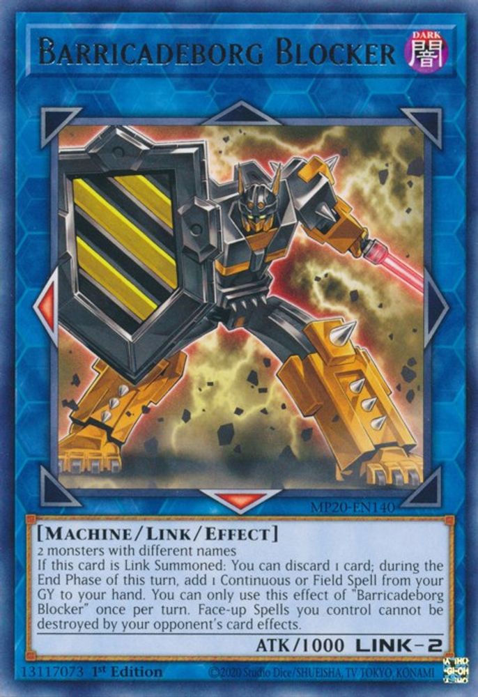 Barricadeborg Blocker (MP20-EN140) - Rare
