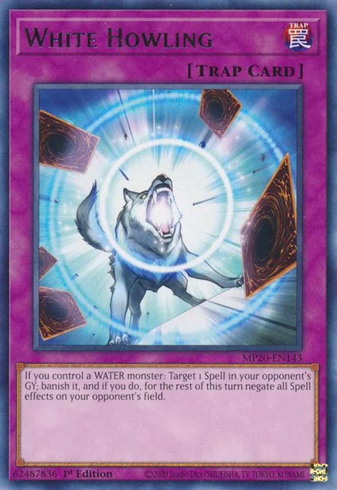 Hurlement blanc [MP20-EN143] Rare 
