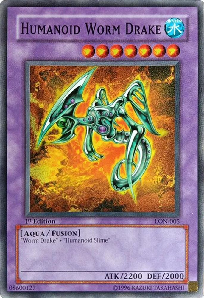 Humanoid Worm Drake (LON-005) - Common