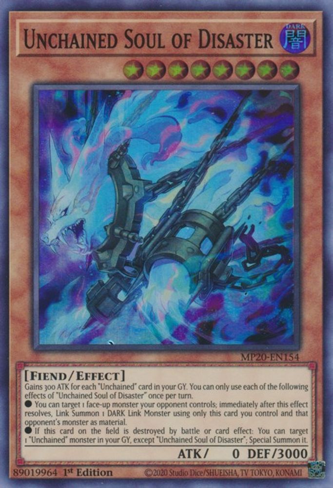 Âme déchaînée du désastre [MP20-EN154] Super Rare 