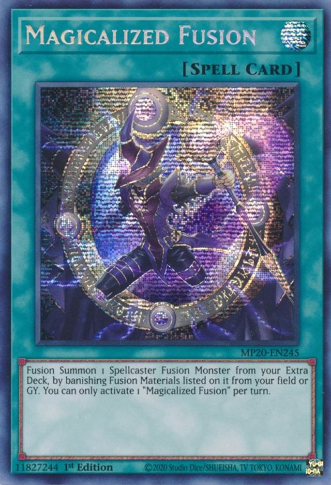 Fusion magicisée [MP20-EN245] Prismatic Secret Rare 