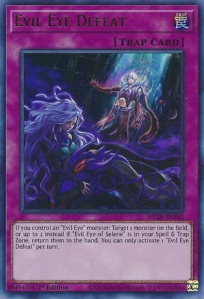 Evil Eye Defeat (MP20-EN242) - 2020 Tin of Lost Memories 1st Edition