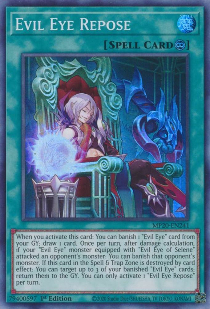 Evil Eye Repose (MP20-EN241) - Super Rare