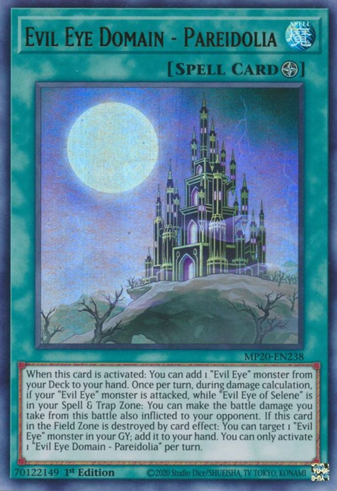 Domaine Evil Eye - Paréidolie [MP20-EN238] Ultra Rare 