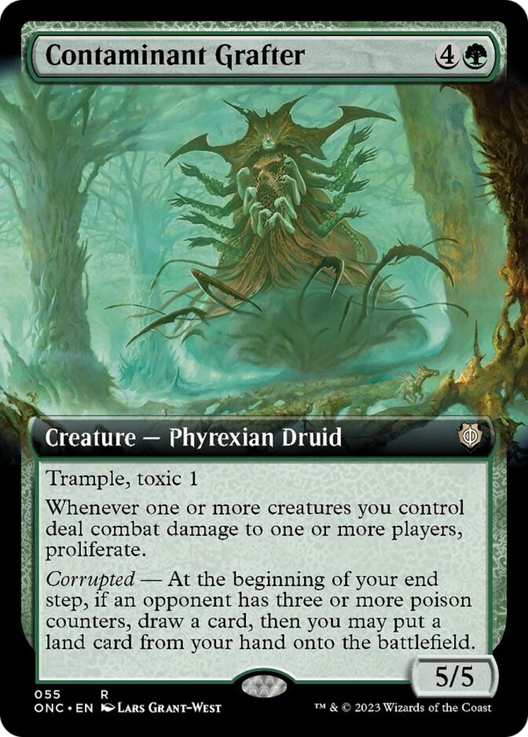 Greffeur de contaminants (Art étendu) [Phyrexia : Tous seront un seul commandant] 