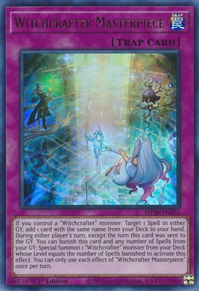 Chef-d'œuvre du sorcier [MP20-EN231] Ultra rare 