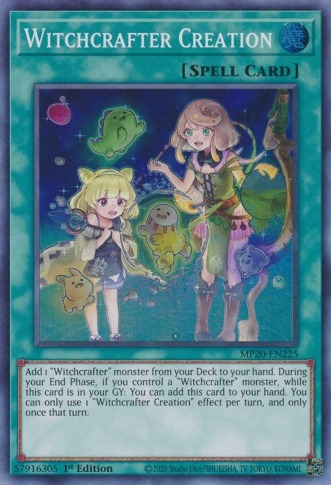Witchcrafter Creation (MP20-EN225) - Super Rare