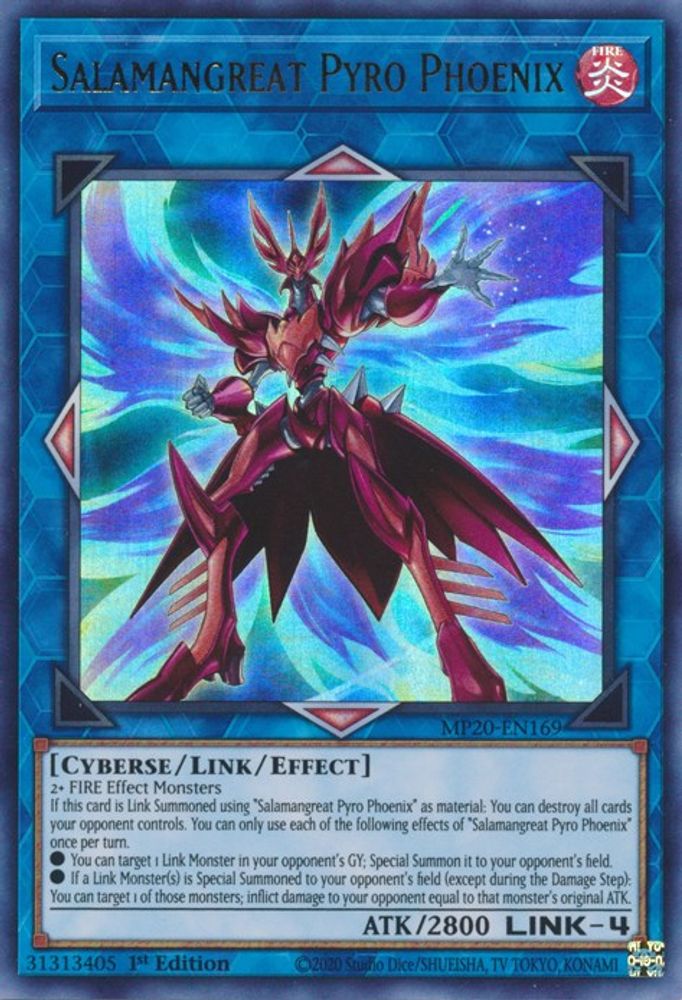 Salamangrande Pyro Phoenix [MP20-EN169] Ultra Rare 