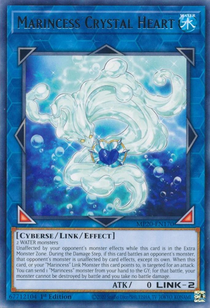 Marincess Crystal Heart (MP20-EN170) - Rare