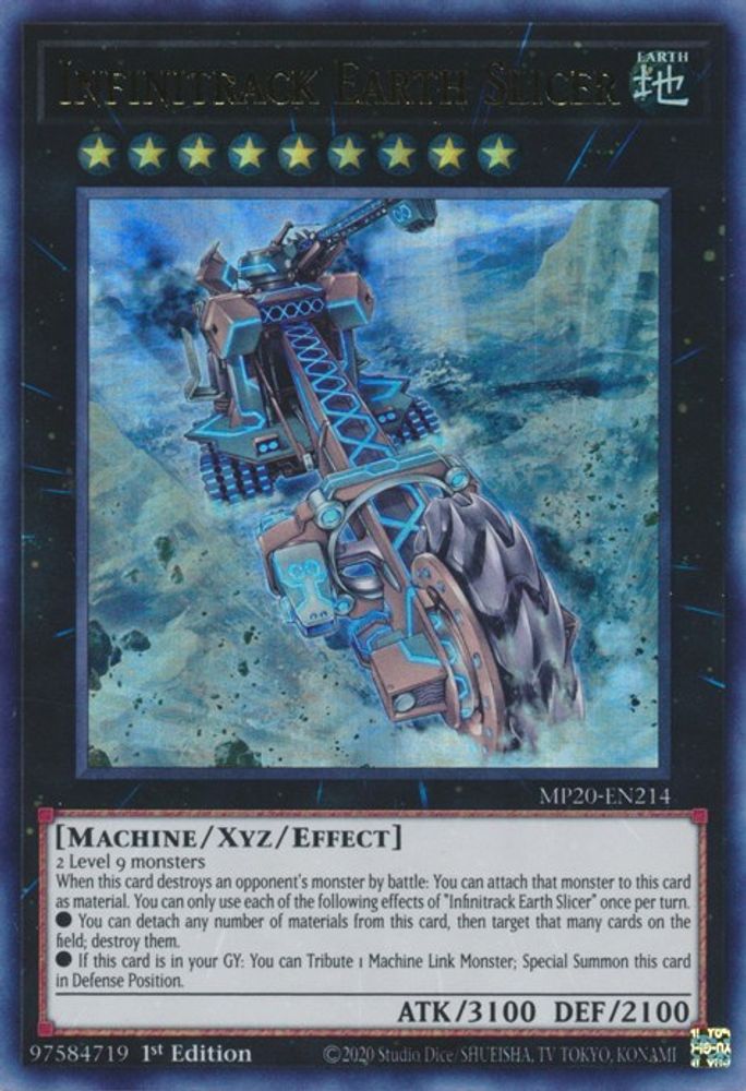 Infinitrack Earth Slicer (MP20-EN214) - Ultra Rare