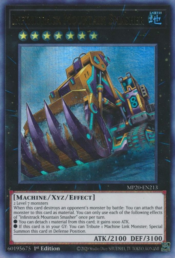Infinitrack Mountain Smasher [MP20-EN213] Ultra Rare 