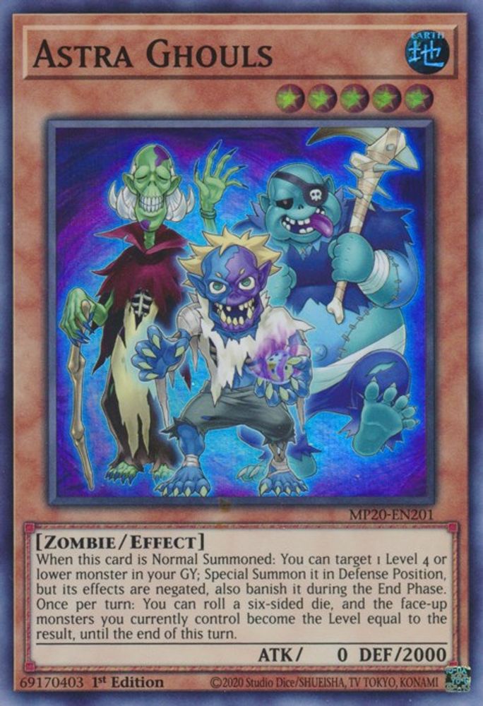 Astra Ghouls (MP20-EN201) - Super Rare