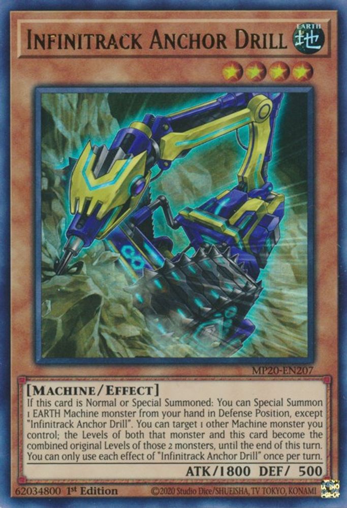 Foret d'ancrage Infinitrack [MP20-EN207] Ultra Rare 