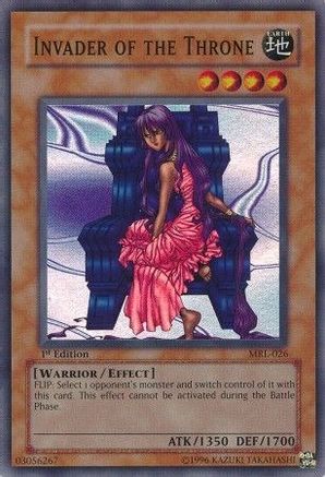 Invader of the Throne (MRL-026) - Super Rare